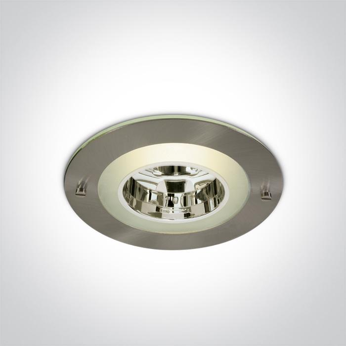 BRUSHED CHROME 2xE27 20W.