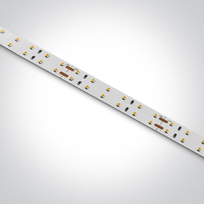 DOUBLE LED STRIP 24vDC WW 5m ROLL 28,8w/m IP20.