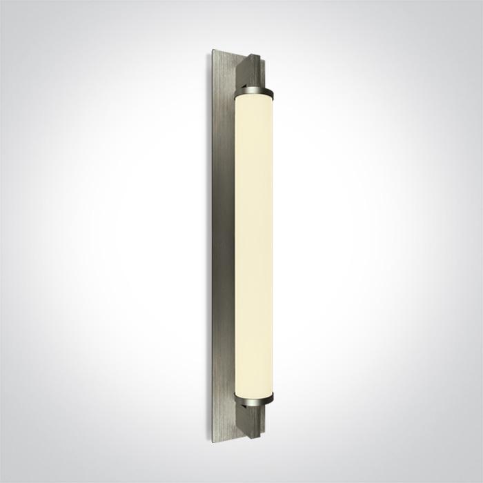 BRUSHED CHROME LED CW 18W IP44 230V.