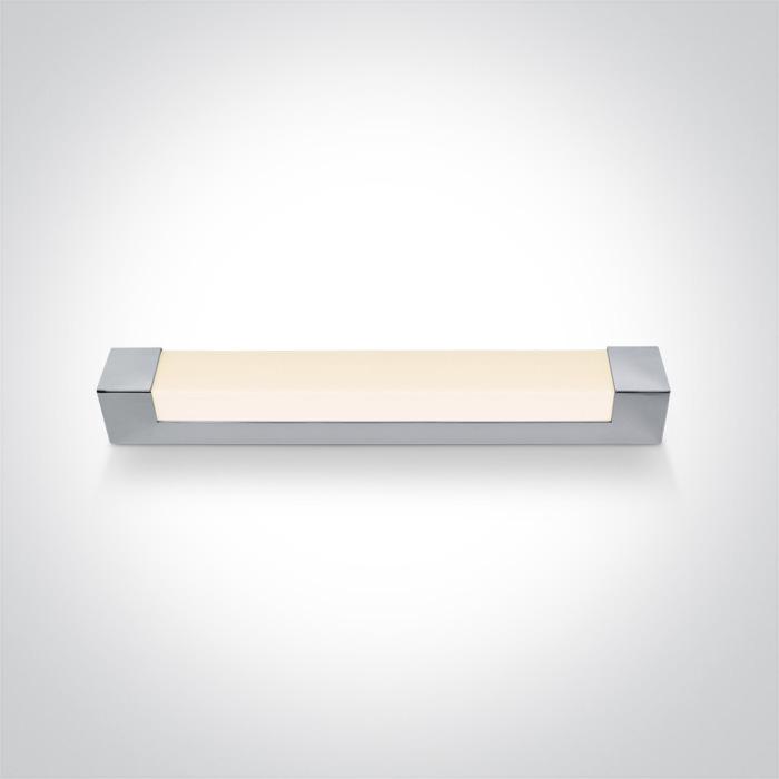 CHROME T8 LED TUBE 600mm IP44.