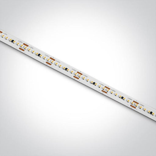 LED STRIP 24vDC WW 5m ROLL 24w/m IP20.