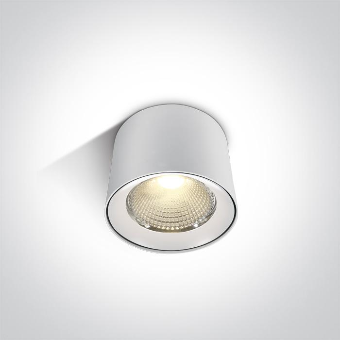 WHITE COB LED 25W WW IP20 50d 230V.