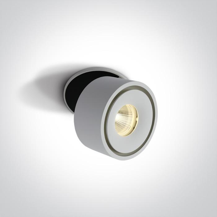 WHITE COB LED 8W WW IP20 230V.