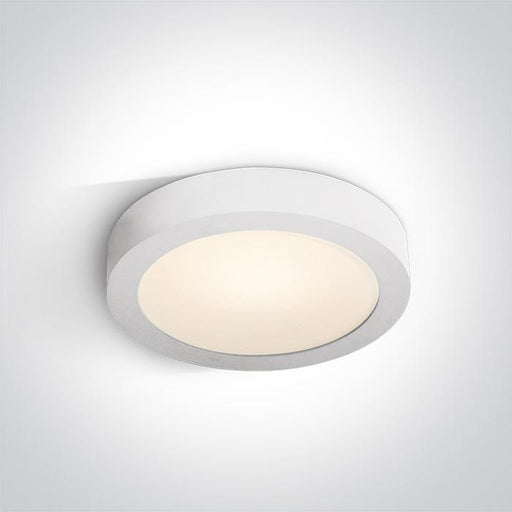 WHITE PLAFO LED 16w WW IP40 230v.