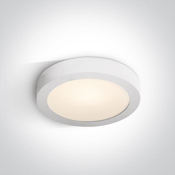 WHITE PLAFO LED 16w WW IP40 230v.