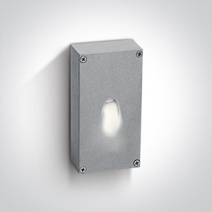 GREY LED DAYL 3w IP54.