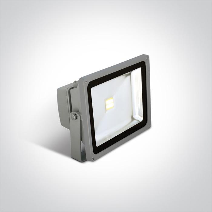 GREY LED 30w WW IP65 100-240v.