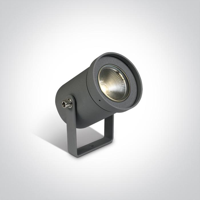 ANTHRACITE GARDEN SPOT LED 3W WW 35deg IP65 100-240V.