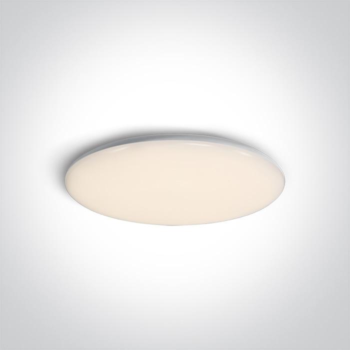 WHITE PLAFO LED 25W WW IP40 100-240V.