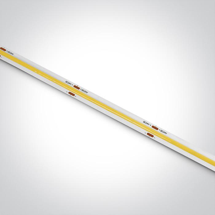 COB LED STRIP 24vDC CW 5m ROLL 14w/m IP20.