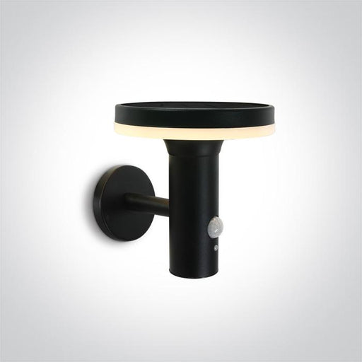 BLACK LED 6w EWW IP44 SOLAR.
