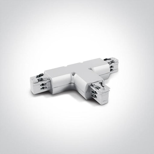 WHITE T CONNECTOR.