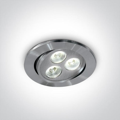 ALUMINIUM LED DL 9w 35d 700mA.