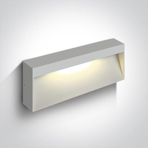 WHITE LED WALL LIGHT 6W WW IP54 230V.