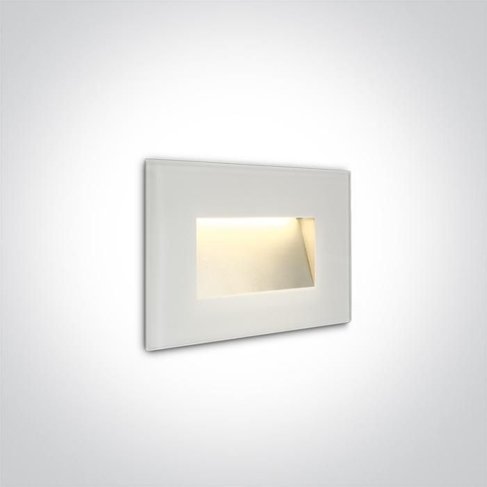 WHITE IP65 LED 3W WW 230V.