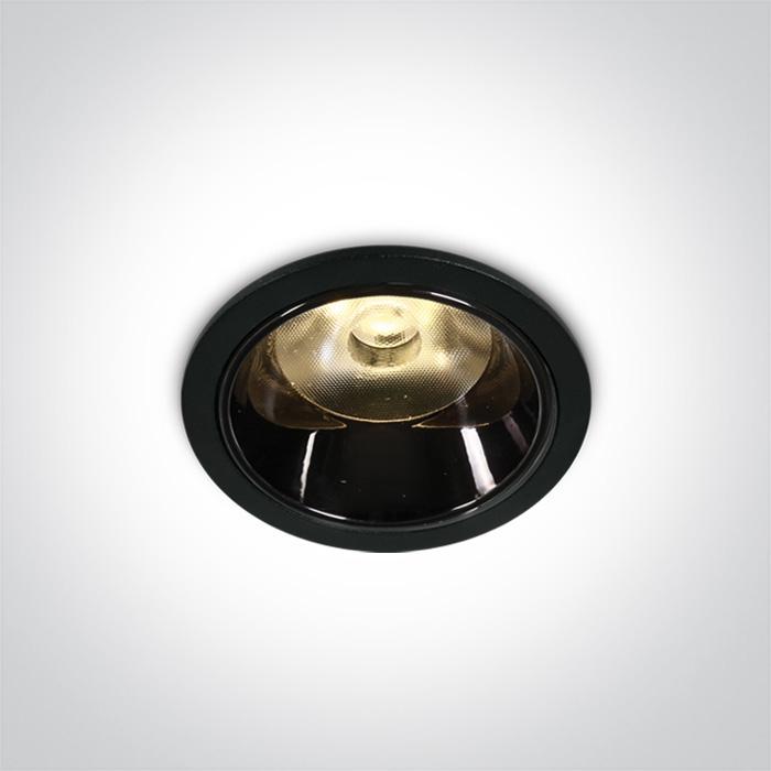 BLACK LED 6W WW IP20 36deg 350mA DARK LIGHT.