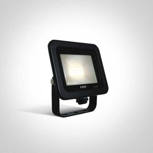 BLACK LED 10W WW IP65 AC 230V.