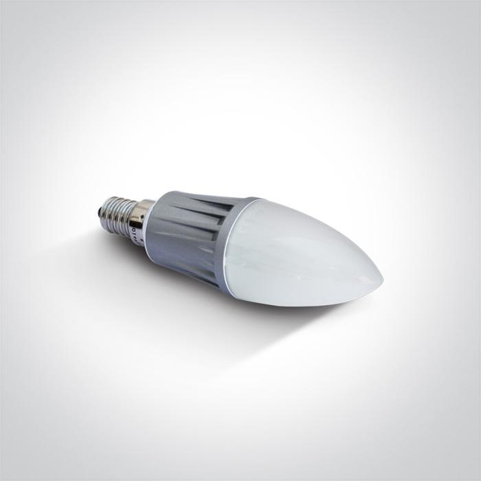 LED CANDLE WW 4W E14 FROSTED GLASS 100-240V.