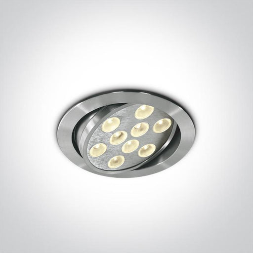 ALUMINIUM LED WW 9w 35d 350mA.