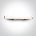 CHROME T8 LED TUBE 600mm IP44.