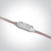 LED IP65 MODULE 2x0,5w 12vDC 6000K CHAIN 50pcs 10m.