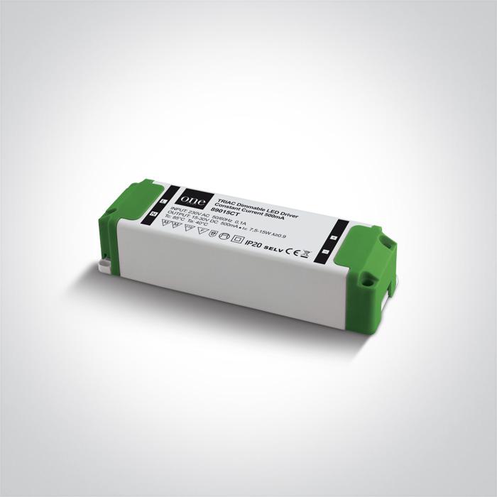 LED DIMMABLE DRIVER 500mA 7,5-15w INPUT 230v.