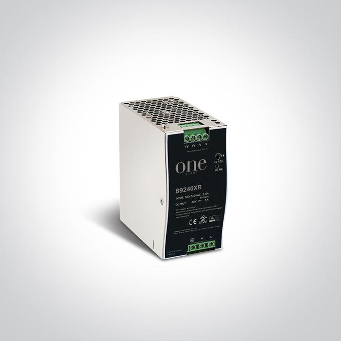 LED DRIVER 48v 240w DIN RAIL 100-240v