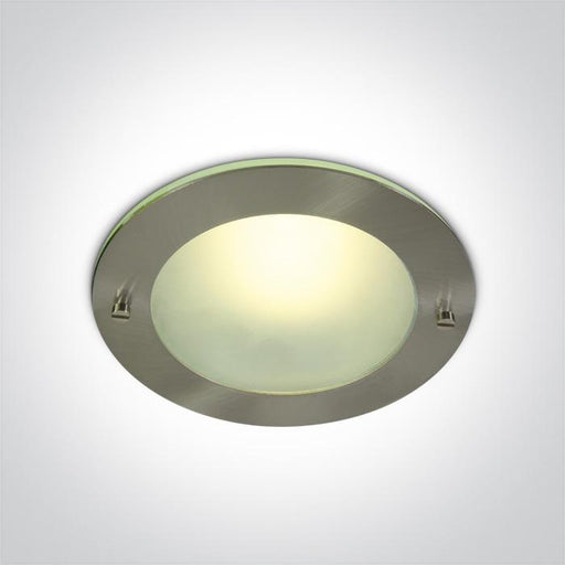 BRUSHED CHROME 2xE27 20W.