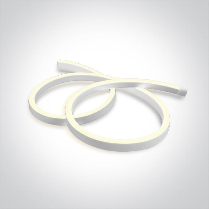 SQUARE LED NEONFLEX 9W/m CW IP65 230V DIMMABLE.