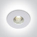 WHITE LED 7W WW IP54 DARK LIGHT 230V.