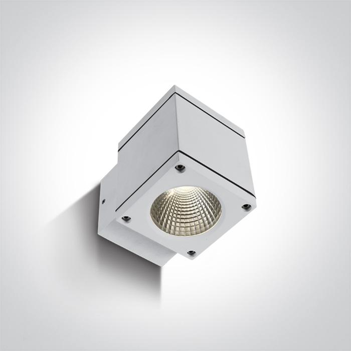 WHITE COB LED 6W WW IP54 100-240V.