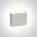 WHITE LED WALL LIGHT 2x3W WW IP54 230v.