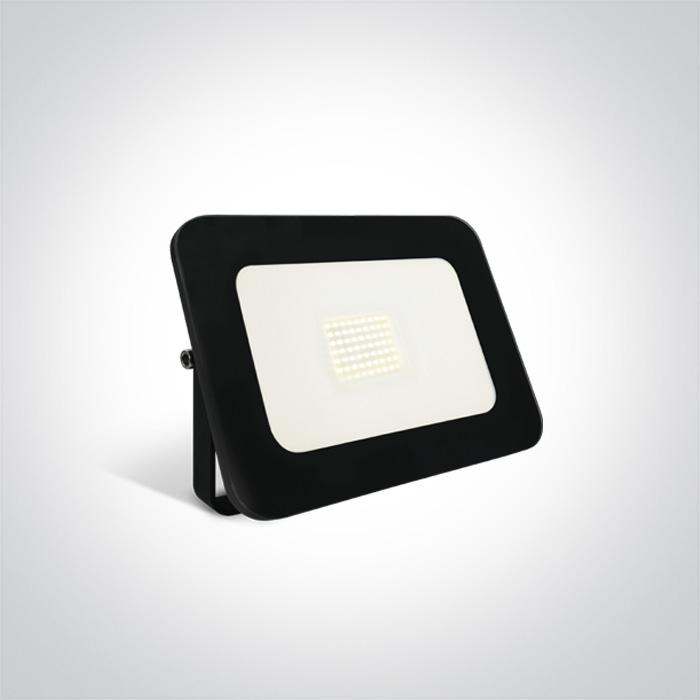 BLACK LED 50W CW IP65 AC 230V.