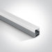PROFILE 2m + PMMA opal square diffuser.