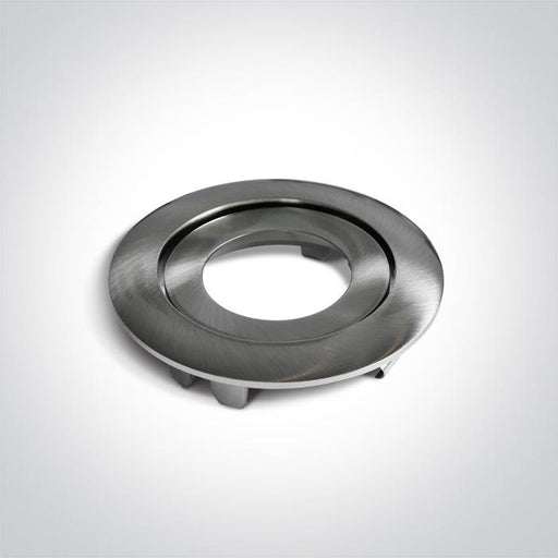 BRUSHED CHROME ROUND ADJUSTABLE RING FOR 11106PF.