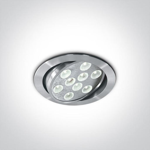 ALUMINIUM LED DL 9w 35d 350mA.