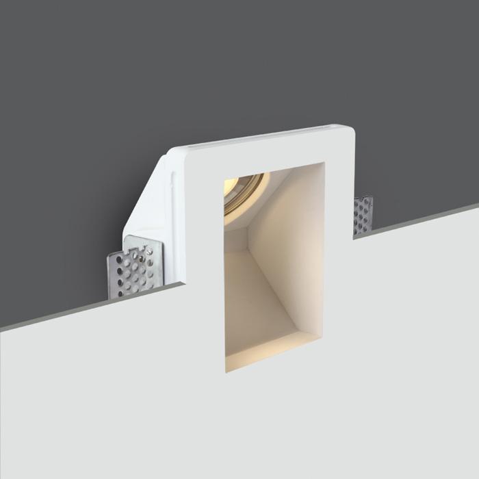 GYPSUM WALL RECESSED 50W GU10.