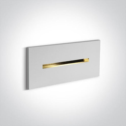 WHITE RECESSED 2W WW DARK LIGHT IP20 700mA.