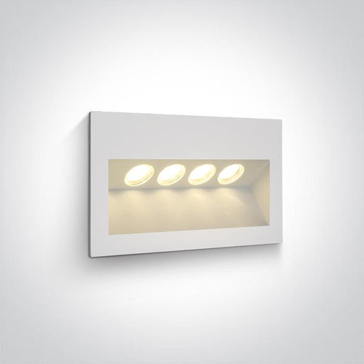 WHITE IP65 LED 4x1w WW 100-240V.