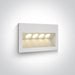 WHITE IP65 LED 4x1w WW 100-240V.