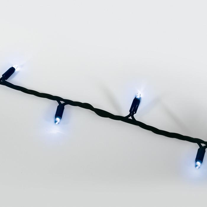 FLASHING LED STRING LIGHT 100LED 7W 10m BLUE IP54 230V.