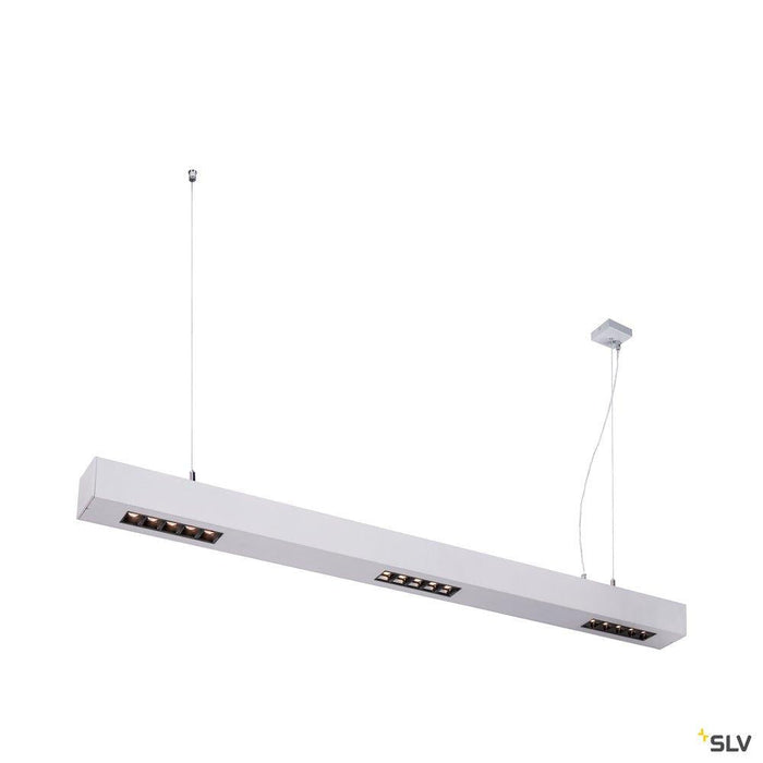 Q-LINE PD, LED Indoor pendant light, 1m, BAP, silver, 3000K