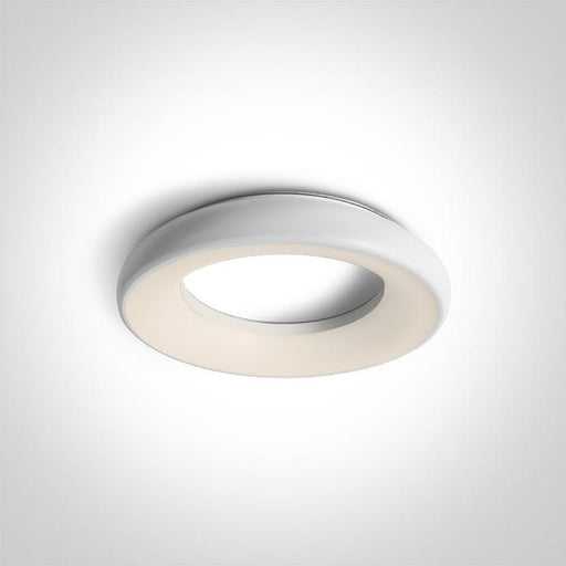 WHITE PLAFO LED 25W WW IP40 100-240V.