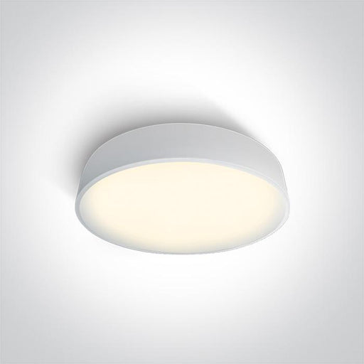 WHITE PLAFO LED 25W WW IP20 230V.