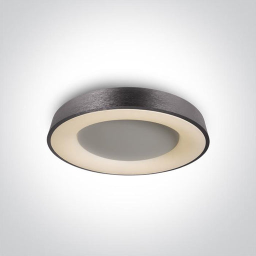 BRUSHED ANTHRACITE LED PLAFO 50W WW IP20 230V.