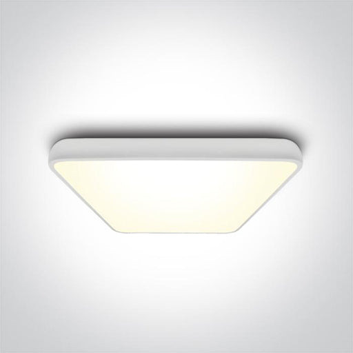 WHITE SQUARE PLAFO LED 62W WW IP20 230V.