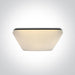 BLACK SQUARE PLAFO LED 50W WW IP20 230V.