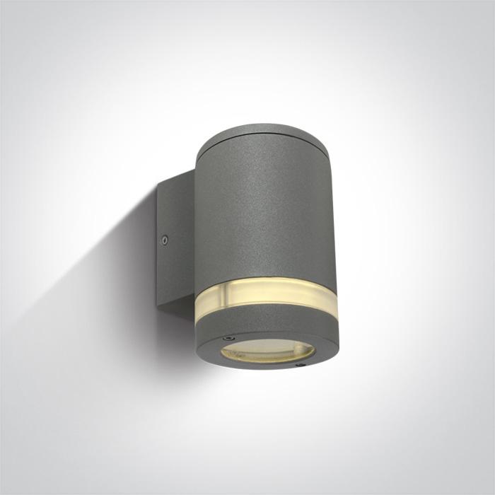 GREY WALL GX53 9w IP54.