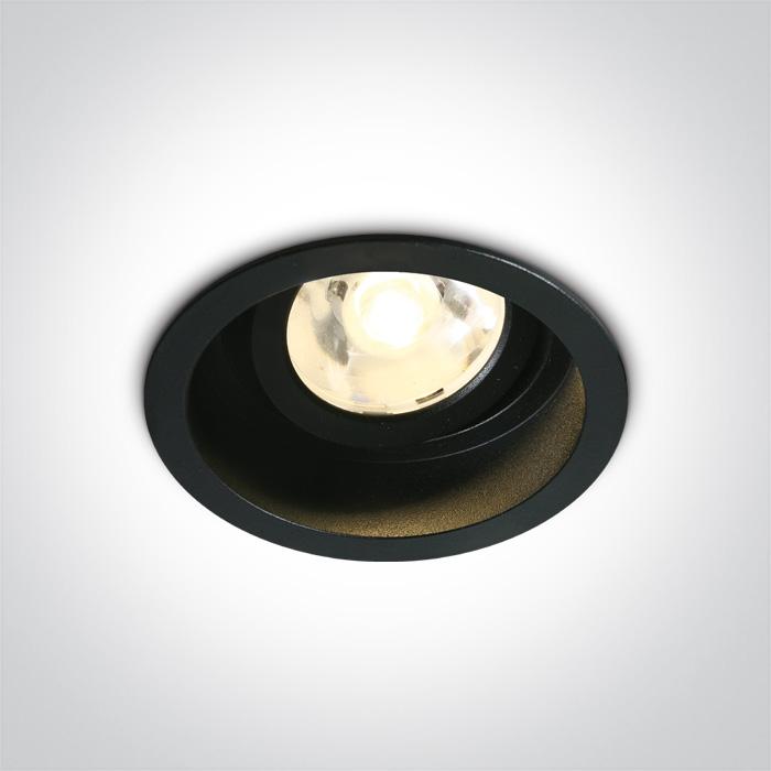 BLACK LED 6W WW 4deg 500mA ADJUSTABLE DARK LIGHT.