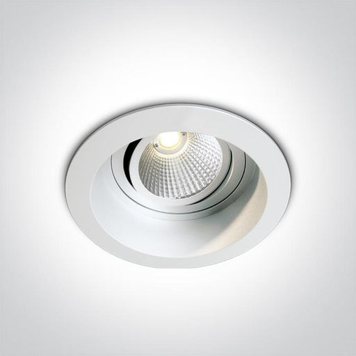 WHITE LED 18w CW 35d SEMI-TRIMLESS + DRIVER.